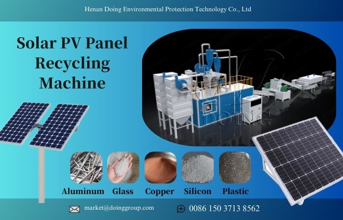 solar panel recycling equipment