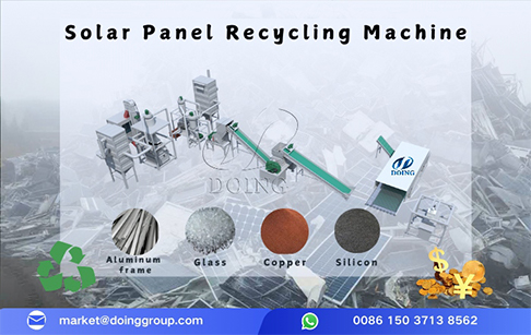 Is it worth recycling scrap solar panels in the UK?