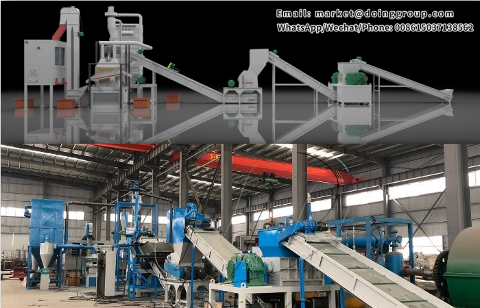 circuit board recycling production line