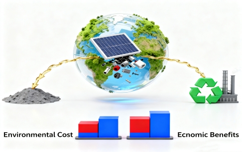 Landfilling vs. Recycling: Weighing the Environmental and Economic Trade-offs of Solar Panel Disposal