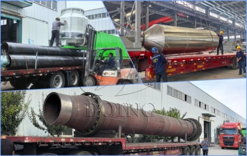 A 3TPH Charcoal Making Machine Successfully Shipped to Our Esteemed Client in China Taiwan