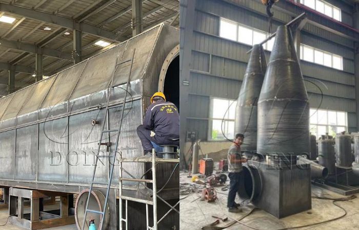 biochar production pyrolysis machine