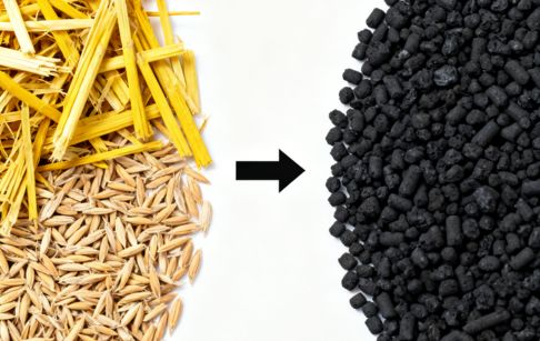 How to make biochar from agricultural waste?