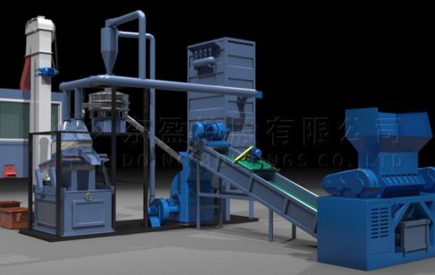 Indian Client Purchased DOING 100-150kg/h PCB Board Recycling Machine