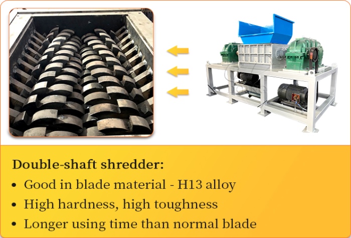 lithium-ion battery shredding machine
