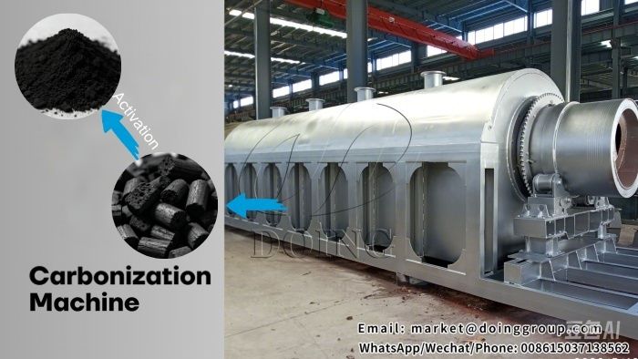 biochar production machine