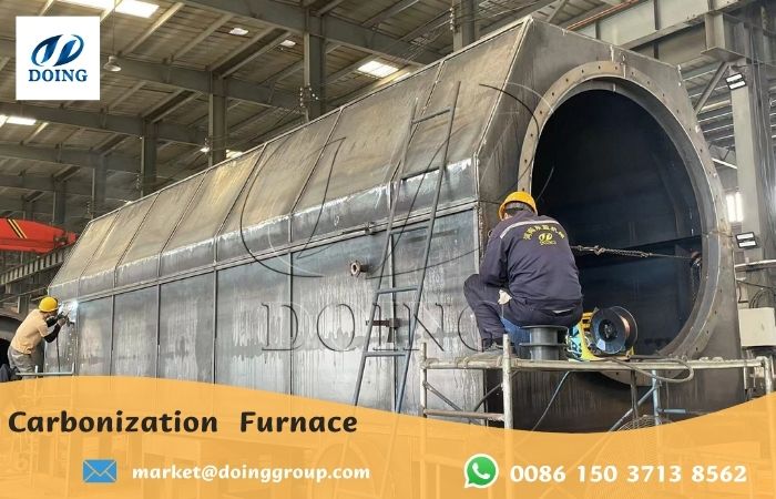biomass carbonization machine