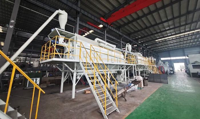 Lithium battery recycling and processing equipment