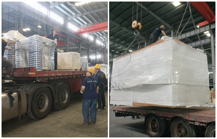 PCB recycling machine delivery 