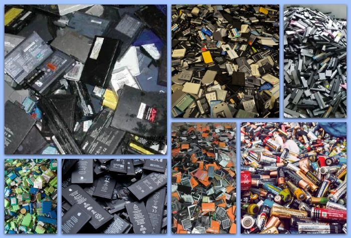 lithium battery recycling machine