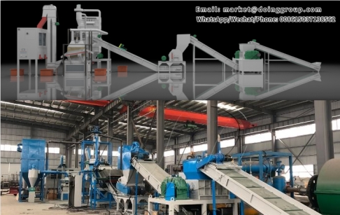 DOING Company Sold 400-500KG/H Circuit Board Recycling Line to China Auto Dismantler in June 2026