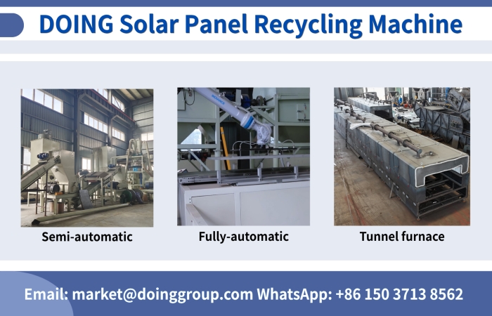 photovaltaic panel recycling equipment