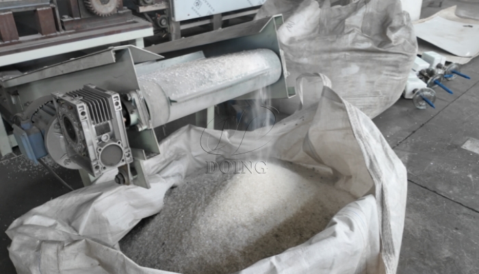 solar panel glass recycling machine