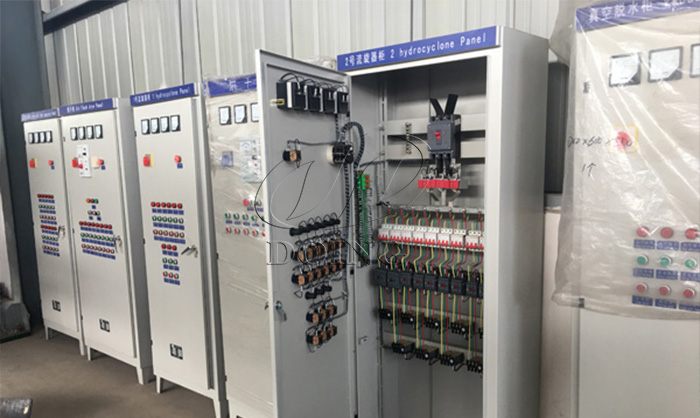 lithium battery recycling PLC automatic control system
