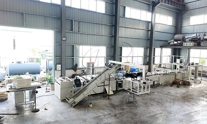 Solar panel recycling equipment