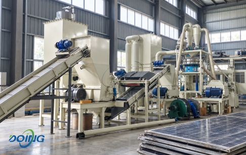 DOING ECO Secures Solar Panel Recycling Machine Order from Germany