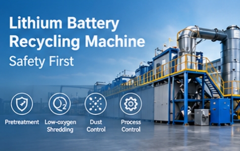 How Safe Is a Lithium Battery Recycling Machine? Key Safety Features Buyers Should Check