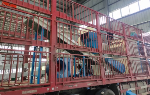 One set PCB board recycling machine was ready to ship to Ningxia, China