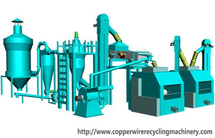 aluminum recycling machine