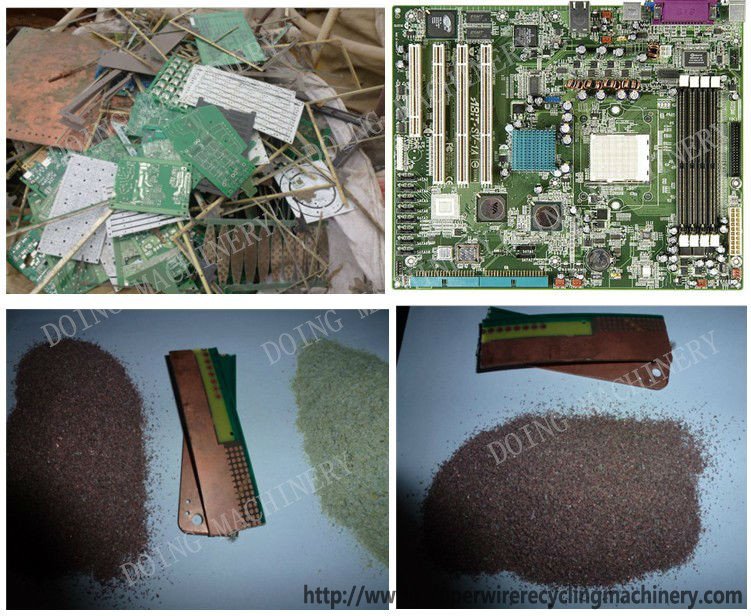 recycling circuit board machine