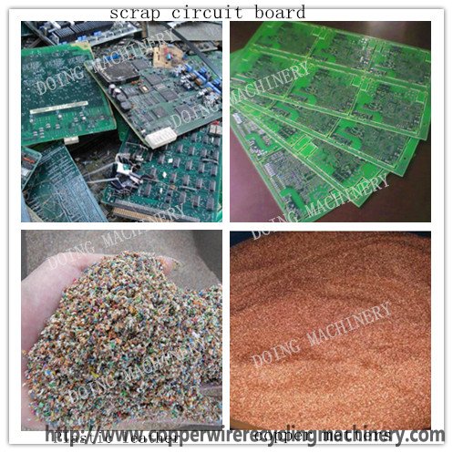 pcb recycling machine