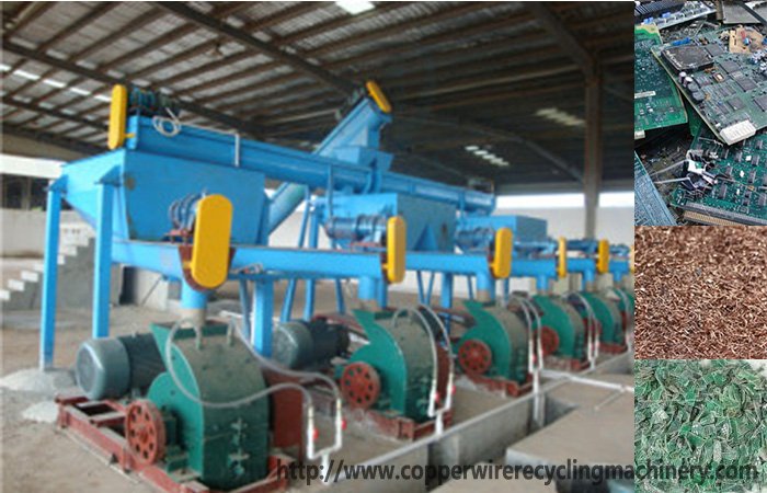 Recycling circuit board  plant