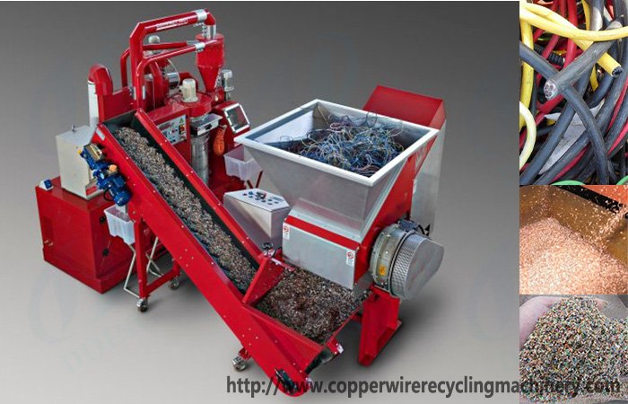 cable wire recycling machine