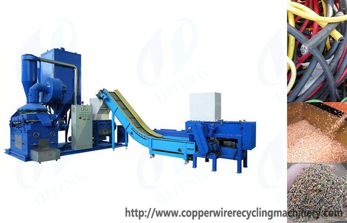 copper wire recycling machine