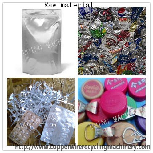 aluminum recycling machinery/plant