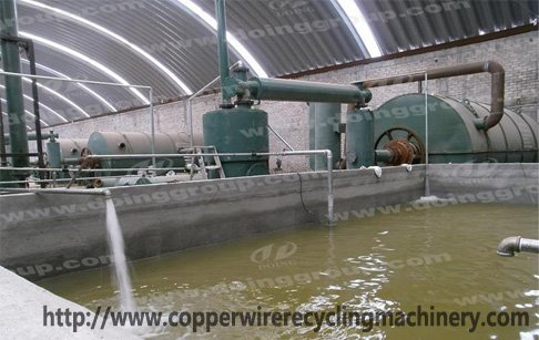 waste tires/plastic pyrolysis machine