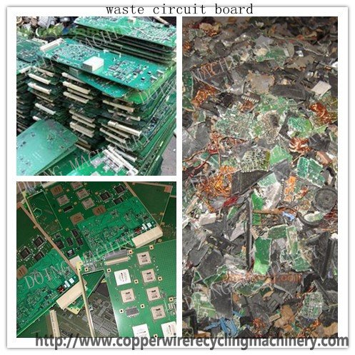 pcb circuit board recycling plant