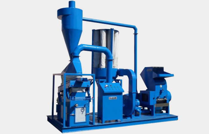 Scrap copper cable wire recycling machine