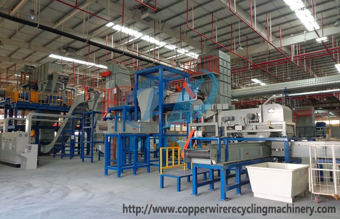 home appliance recycling plant