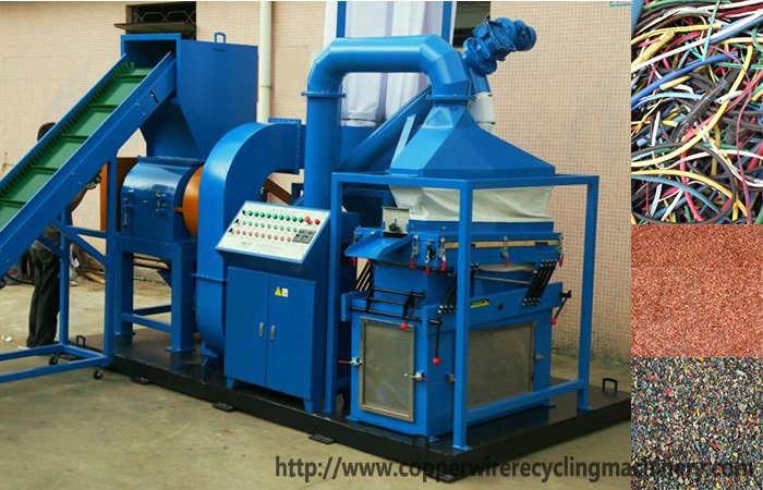 scrap cpper wire granulator machine