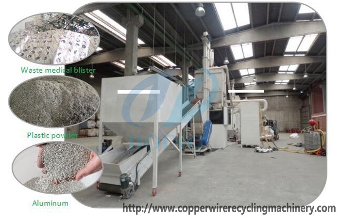 aluminum palstic composite panel recycling machine