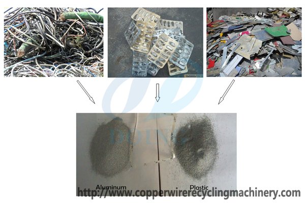 aluminum plate recycling machine