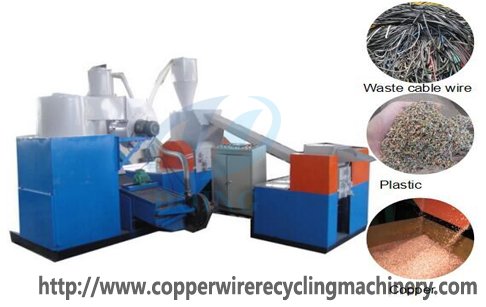 cable wire recycling machine