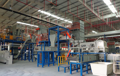 waste electric appliance recycling machine