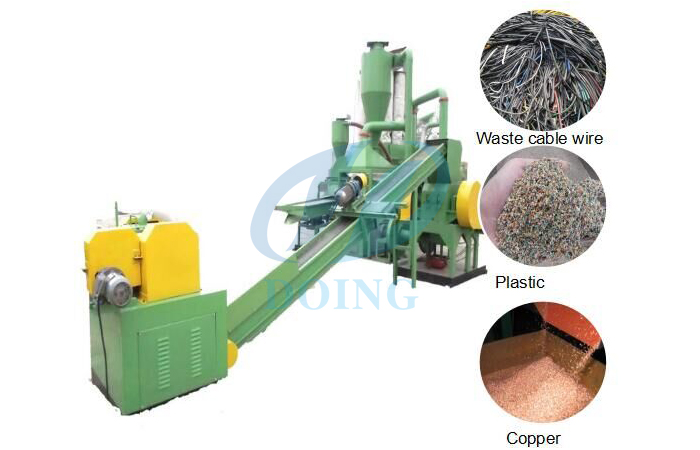 copper wire granulator 