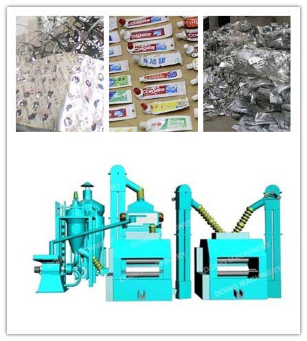 aluminum recycling machinery