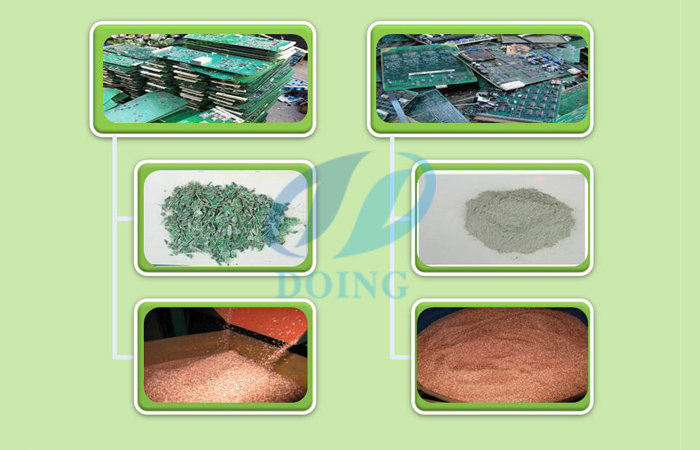 circuit board recycling machine