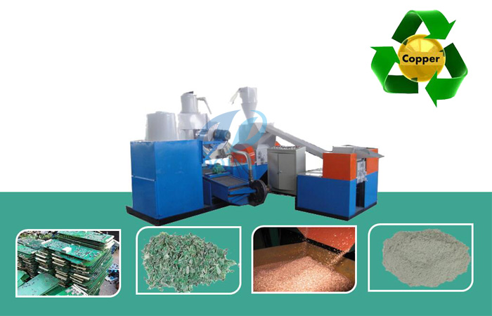 pcb recycling plant