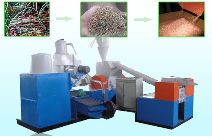 copper wire stripping machine