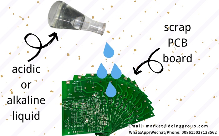 PCB board chemical treatment