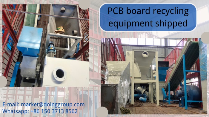 PCB board recycling machine