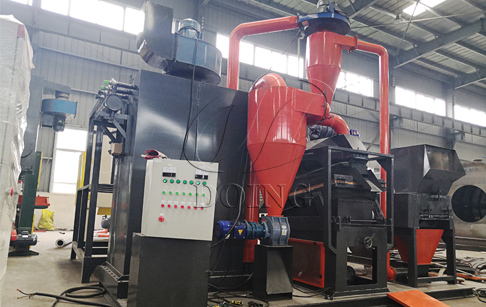 One set copper wire recycling machine has been delivered to Shandong Province!