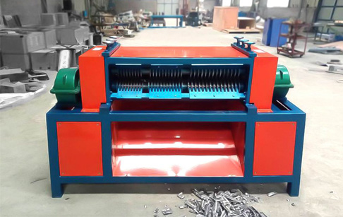 Hebei customer purchased one set 300kg/h stripping type radiator recycling machine from Doing company