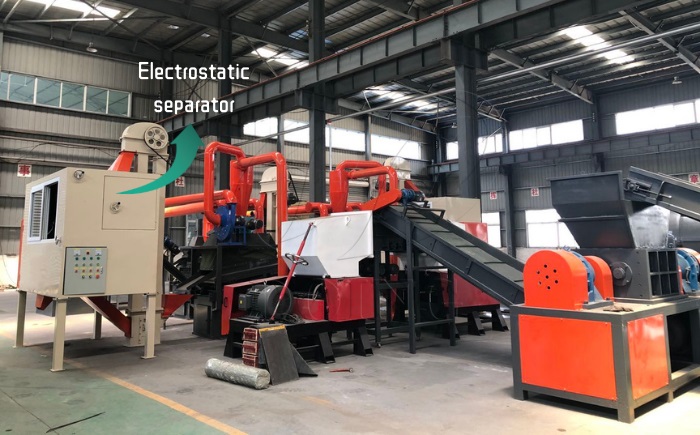 copper wire recycling machine