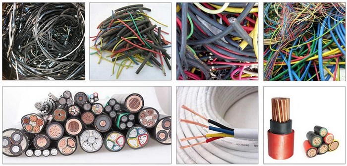 waste cable wires