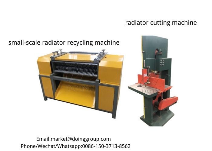 small-scale radiator recycling machine